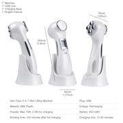 6 in 1 LED skin massage beauty instrument