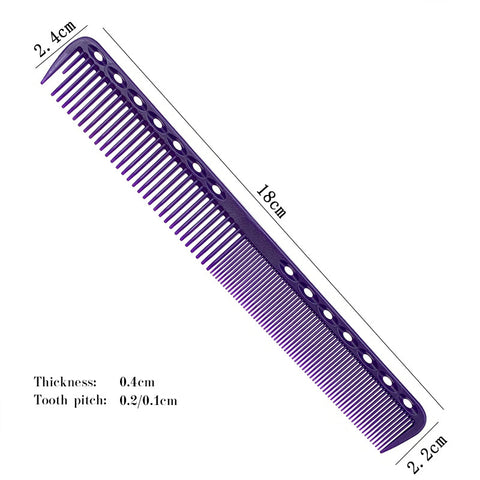 Comb Professional Hair Cutting Comb Thin And Dense Comb Export Haircut Comb Two-Sided Hairdressing Comb