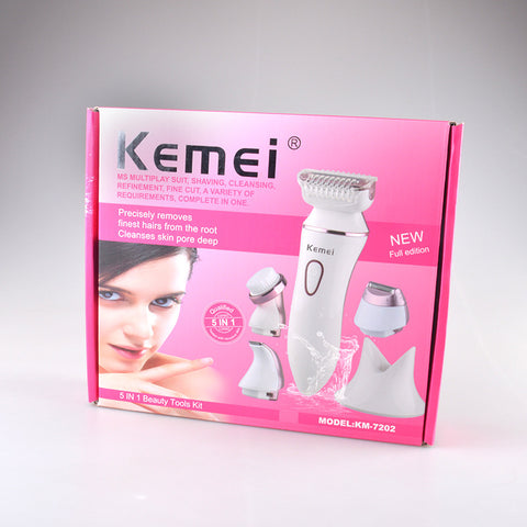 Electric facial cleansing brush