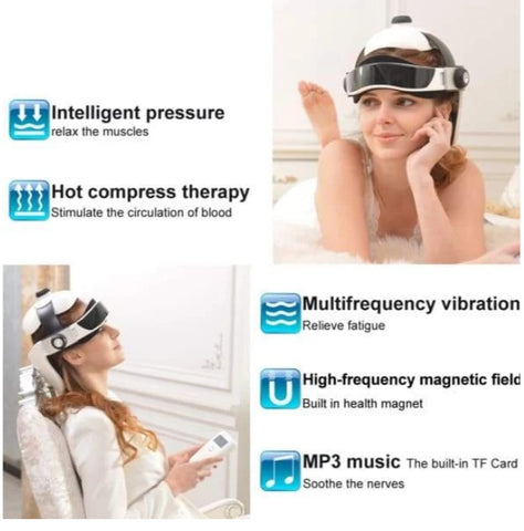 4 in 1 Neck & Head Massage Helmet