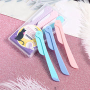 Portable foldable eyebrow trimmer