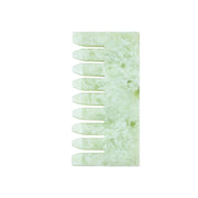 Jade Comb Crystal Head Massage Comb Meridian Comb