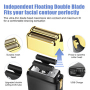 Shaver Cross Shaver Double-headed Electric Shaver