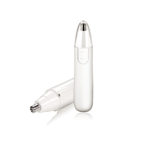 Portable electric nose hair trimmer