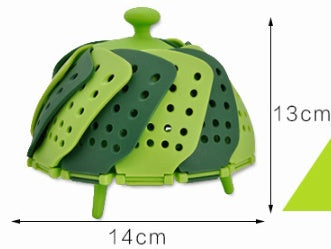 Lotus folding telescopic steamer plastic steamer steamer steamer steamer dumplings