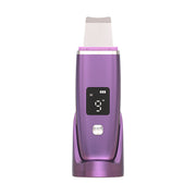 Ultrasonic Vibration Blackhead Remover Deep Cleansing Face Scrubber Pore Cleaner Lifting Machine Facial Led Peeling Shovel