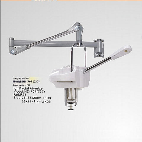 Hanging Arm Vertical Hot Spray Sprayer Household Face Facial Steamer