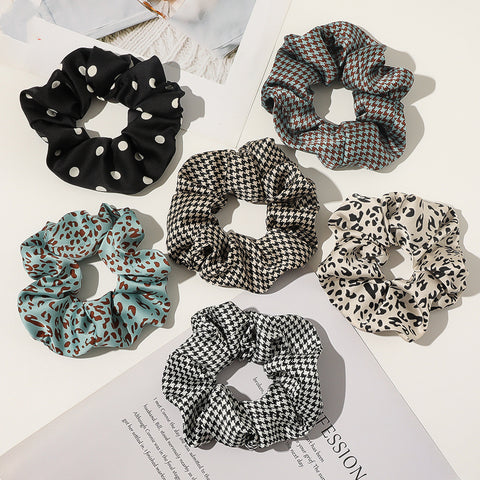 Large Intestine Circle Satin Rope Hair Accessory