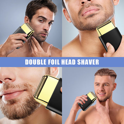 Shaver Cross Shaver Double-headed Electric Shaver