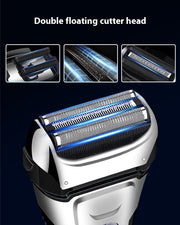 Electric Shaver LED Display Professional Shaver Reciprocating Multifunctional Shaver