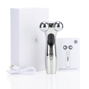 New Roller Massage Instrument Facial Intelligent Pulse Face Slimming Device Domestic Beauty Apparatus